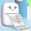 "Smart Inkless Mini Printer - Wireless Bluetooth Thermal Sticker & Label Maker"